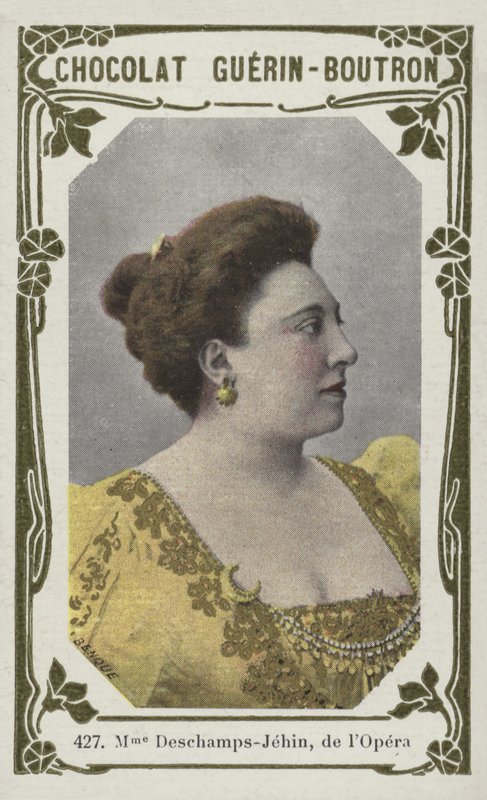Madame Deschamps-Jehin, de lOpera (barevné foto) od French School