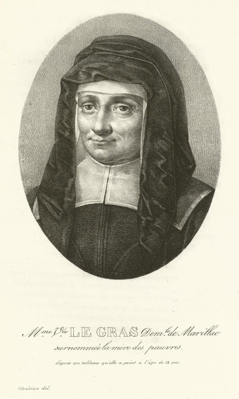 Madame Le Gras, Louise de Marillac od French School