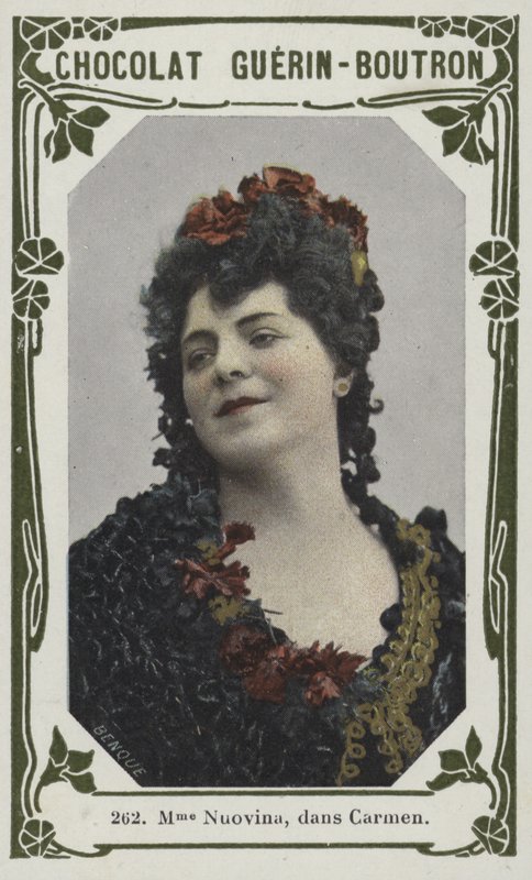 Madame Nuovina, v Carmen (barevné fotografie) od French School