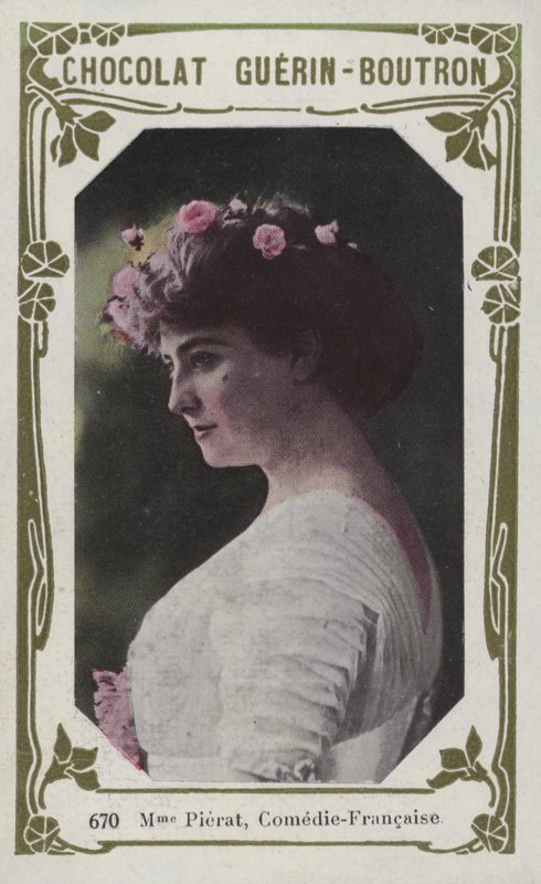 Madame Pierat, Comedie-Francaise (barevná fotografie) od French School