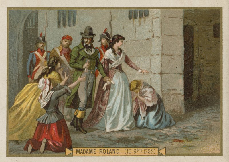 Madame Roland, francouzská revolucionářka od French School