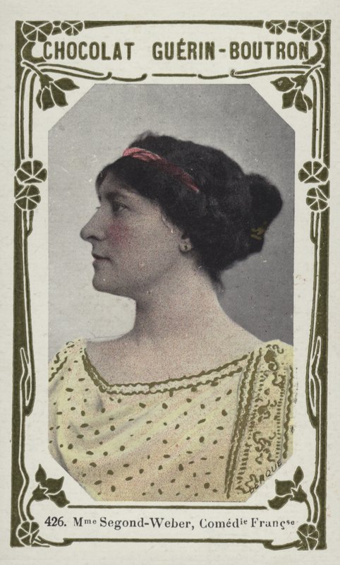 Madame Segond-Weber, Comedie Francaise (barevné foto) od French School