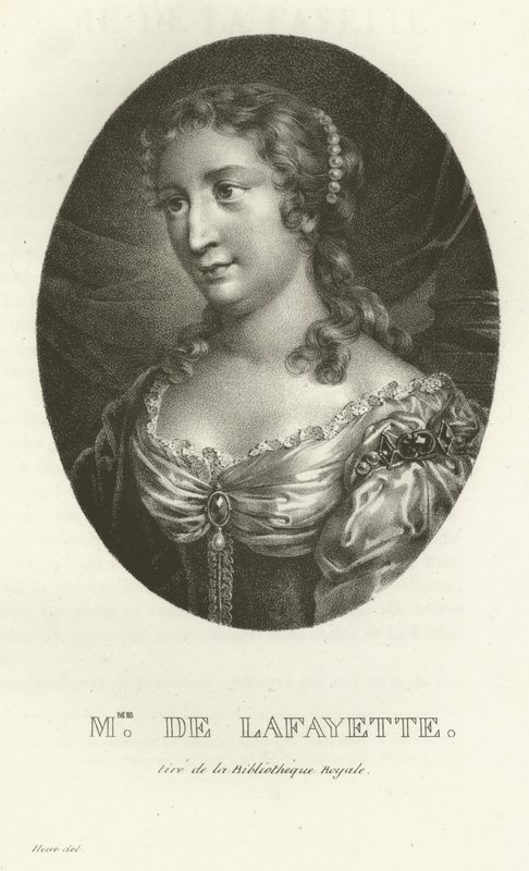 Madame de Lafayette od French School