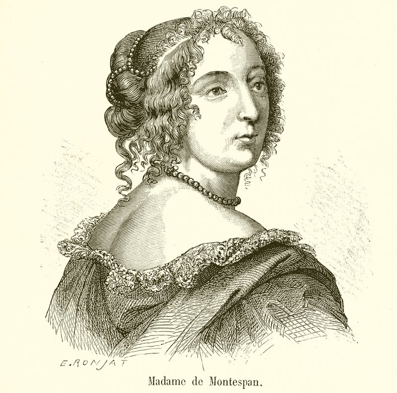 madame de Montespan od French School