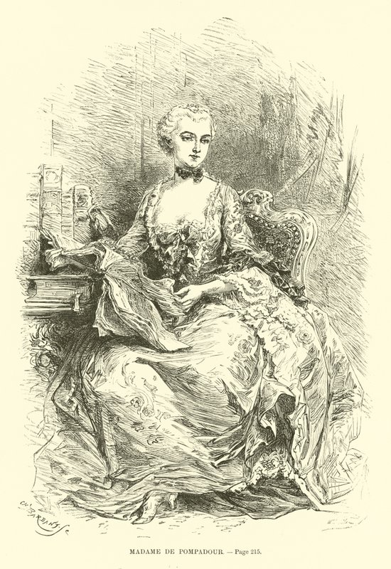Madame de Pompadour od French School