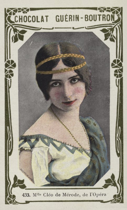 Mademoiselle Cleo de Merode, z opery (barevné foto) od French School
