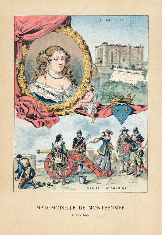 Mademoiselle de Montpensier od French School