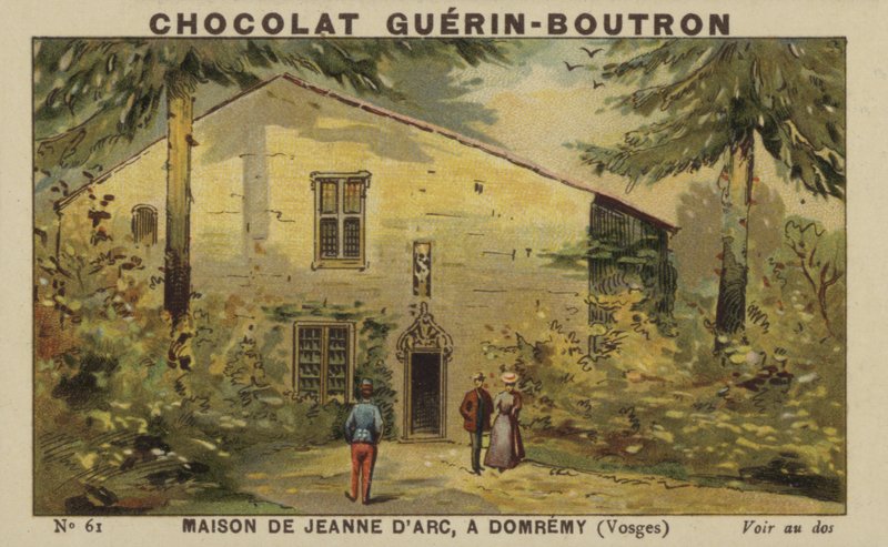 Dům Johanky z Arku, v Domremy, Vosges od French School