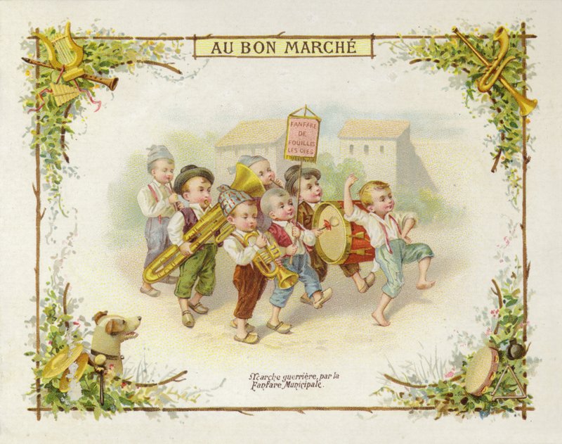 Pochodová dětská kapela od French School