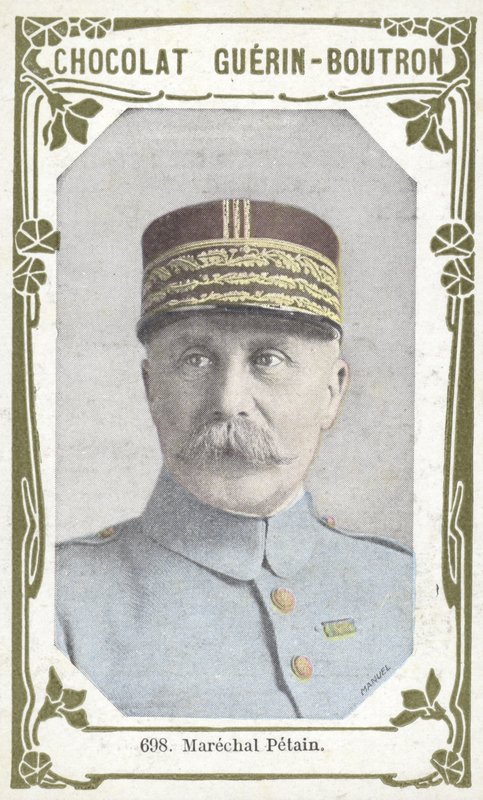 Marechal Petain (barevné foto) od French School