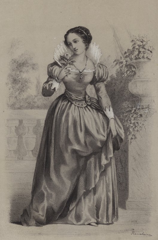 Marguerite Morus, Margaret More, paní Roper (rytina) od French School