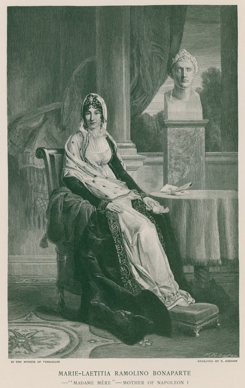 Marie-Laetitia Ramolino Bonaparte od French School