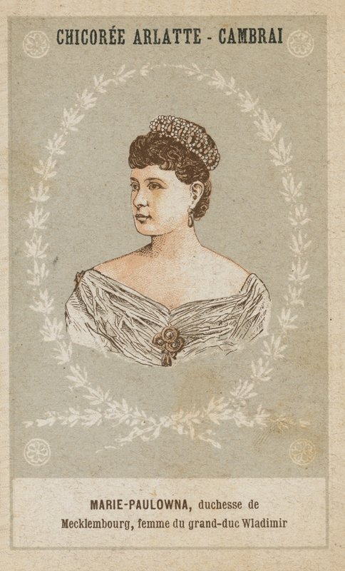 Marie-Paulowna, vévodkyně z Meklenburska, manželka velkovévody Vladimíra od French School