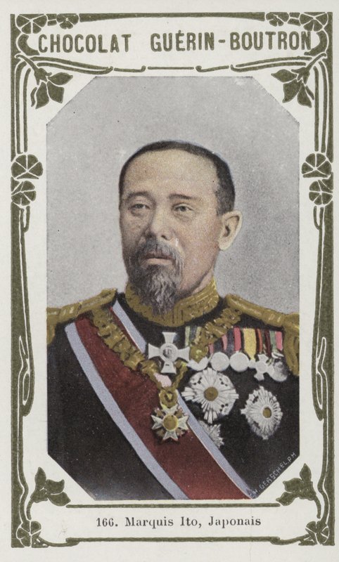 Marquis Ito, Japonec (barevné foto) od French School