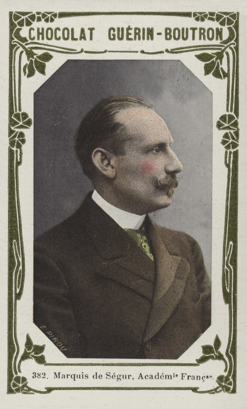Marquis de Segur, Francouzská akademie (barevné foto) od French School