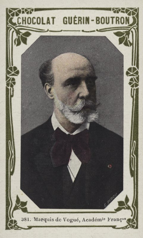 Marquis de Vogue, Francouzská akademie (barevné foto) od French School