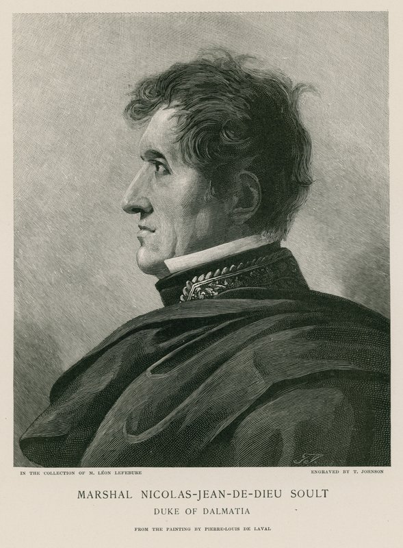 Maršál Nicolas-Jean-de-dieu Soult od French School