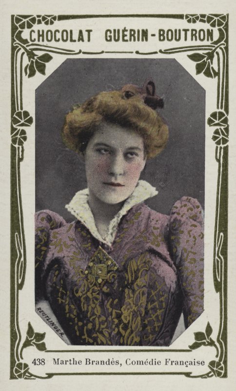 Marthe Brandes, Comedie Francaise (barevné foto) od French School