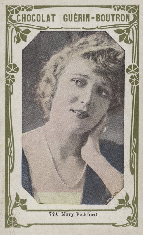 Mary Pickford (barevná fotografie) od French School
