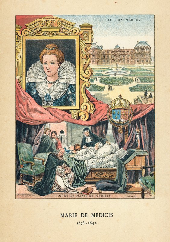 Marie Medicejská od French School