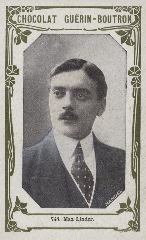 Max Linder (barevné foto) od French School
