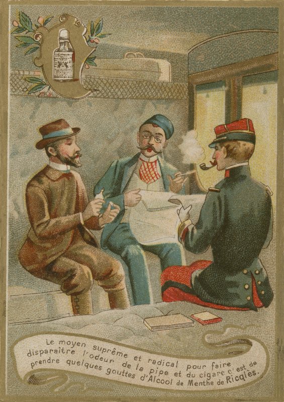 Menthe de Ricqles, vizitka od French School