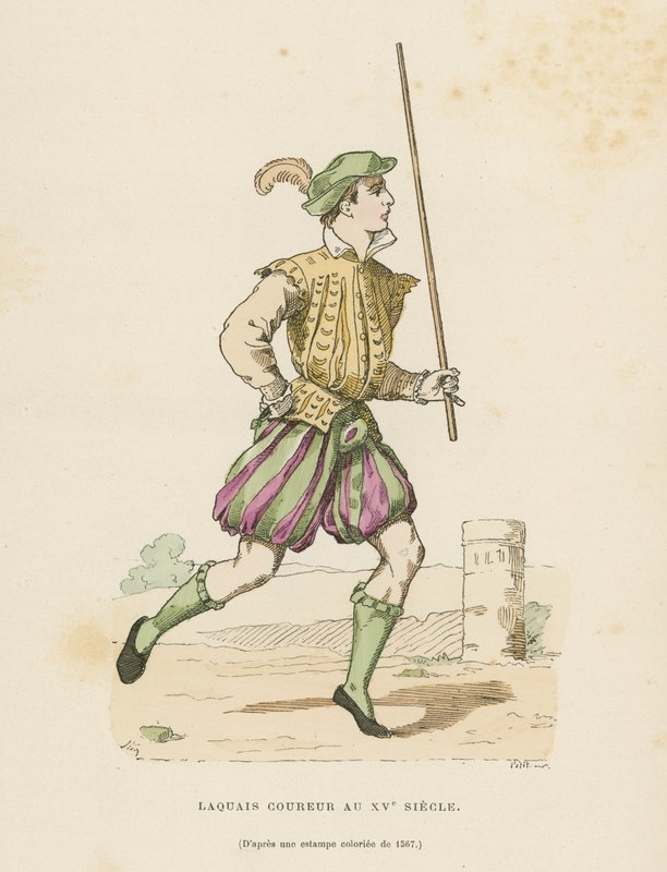 Posel, 15. století od French School