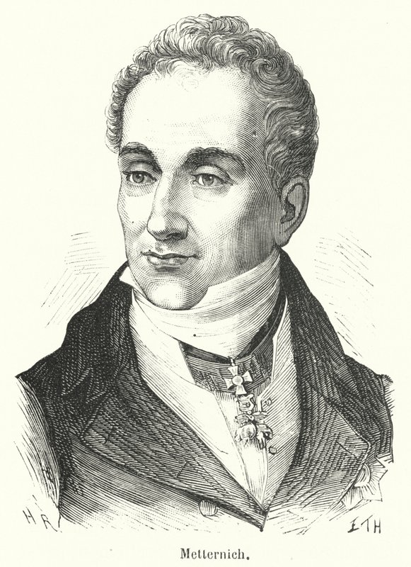 Metternich od French School