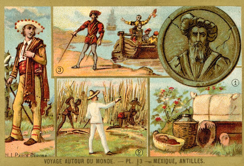 Mexiko a Antily od French School