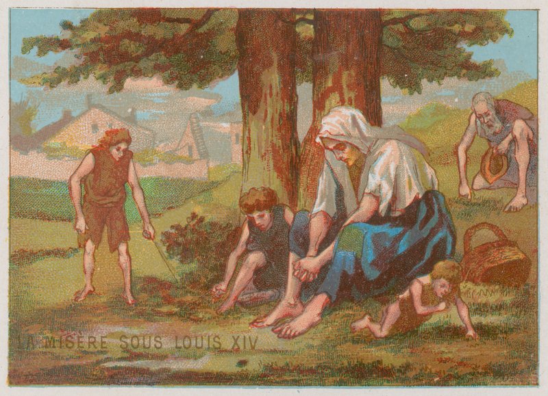 Bída za vlády Ludvíka XIV od French School