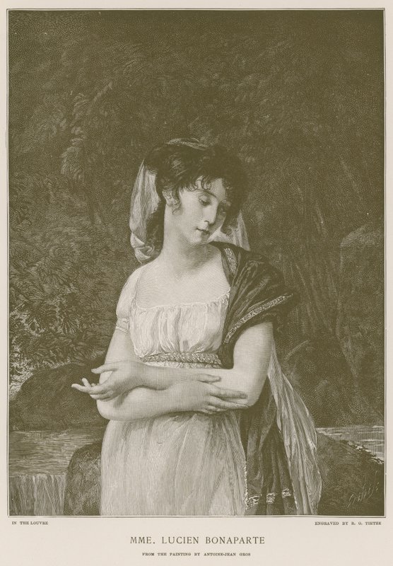 paní Lucien Bonaparte od French School