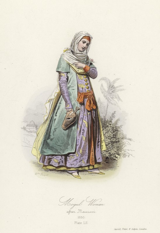 Mogulská žena od French School