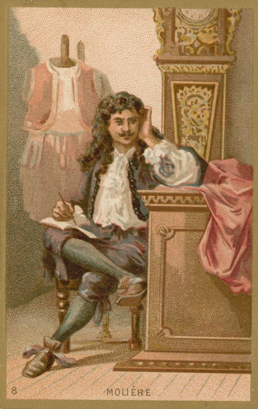 Moliere , francouzský dramatik a herec od French School