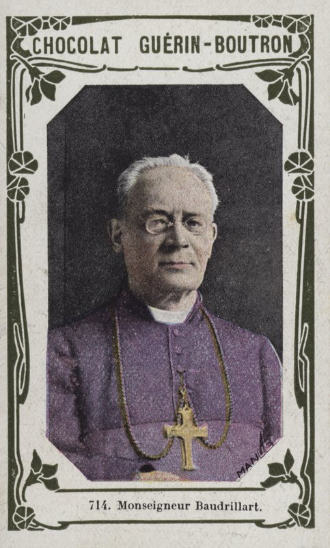 Monseigneur Baudrillart (barevná fotografie) od French School