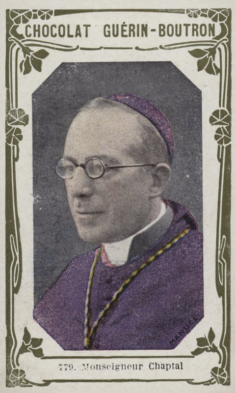 Monseigneur Chaptal (barevná fotografie) od French School