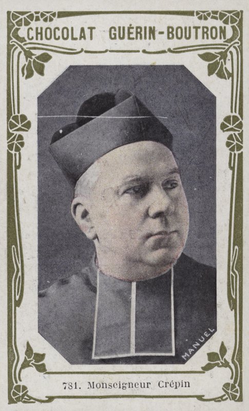 Monseigneur Crepin (barevná fotografie) od French School