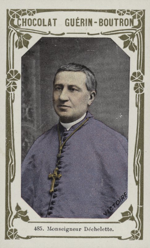 Monseigneur Dechelette (barevná fotografie) od French School