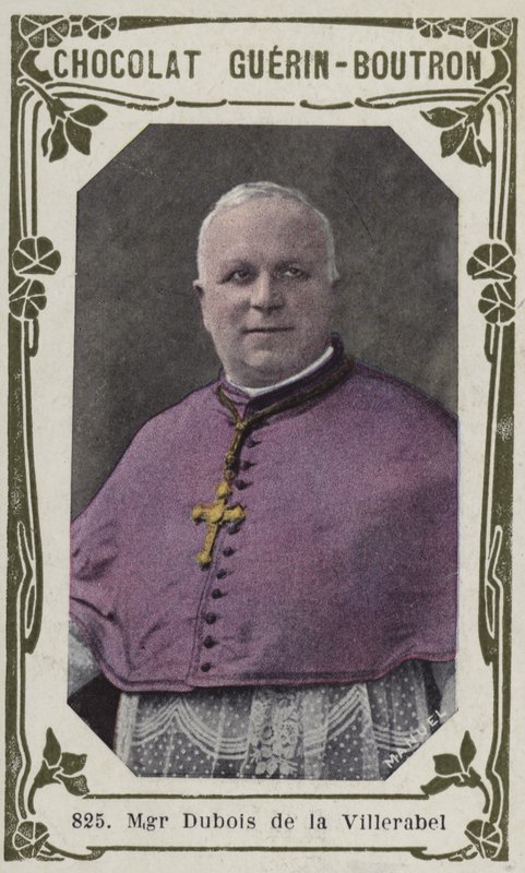 Monsignor Dubois de la Villerabel (barevná fotografie) od French School
