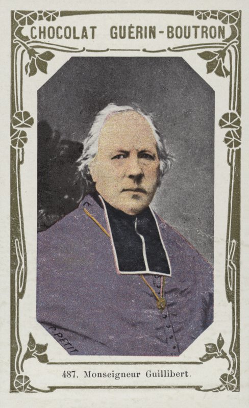 Monseigneur Guillibert (barevná fotografie) od French School
