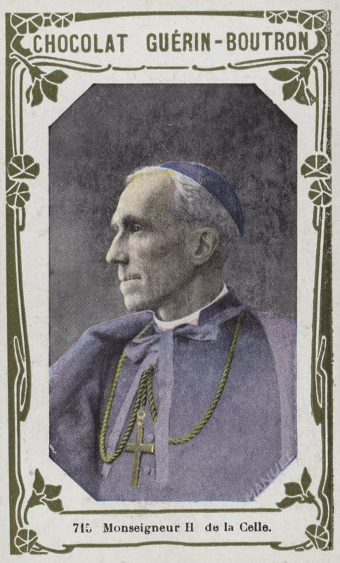 Monsignor H de la Celle (barevná fotografie) od French School