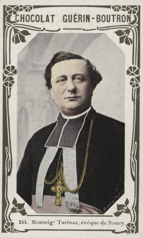 Monsignor Turinaz, biskup z Nancy (barevná fotografie) od French School