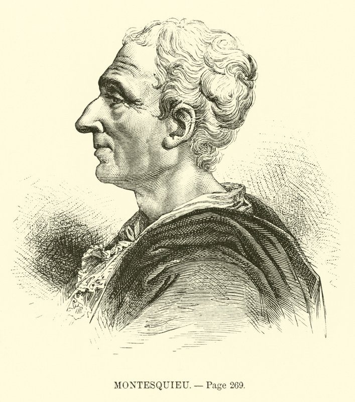 Montesquieu od French School