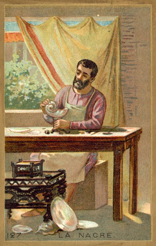 perleť (chromolitho) od French School
