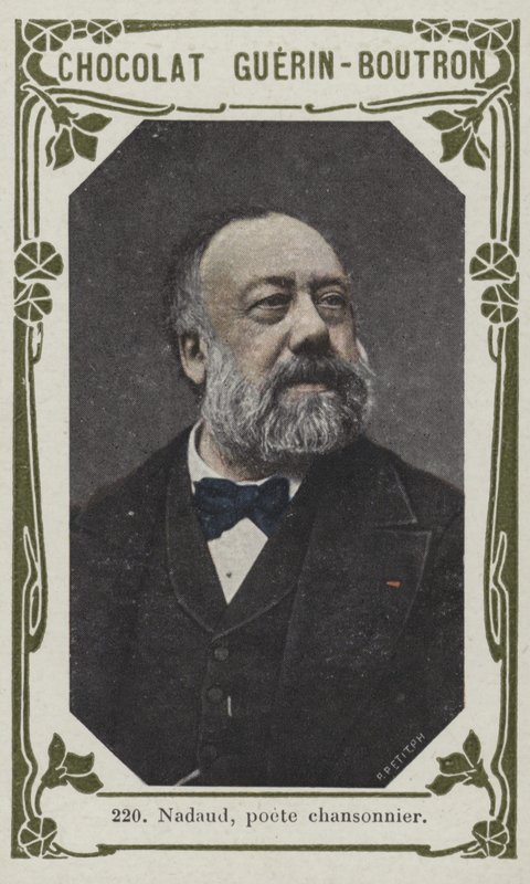 Nadaud, básník šansoniér (barevné foto) od French School