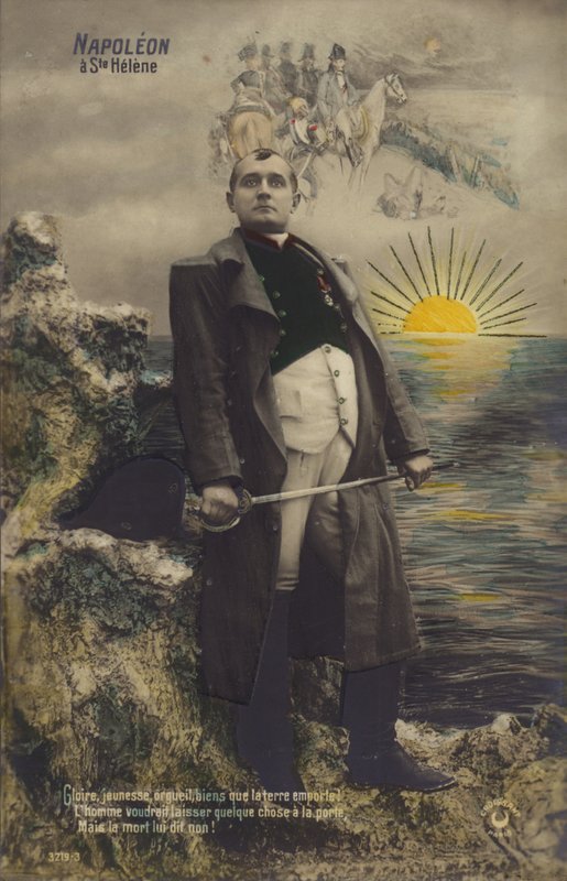 Napoleon Bonaparte (barevná litografie) od French School