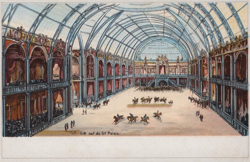 Loď Grand Palais, Světová výstava, Paříž od French School