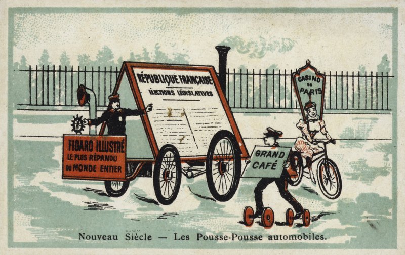 Nové století - auto rikši od French School