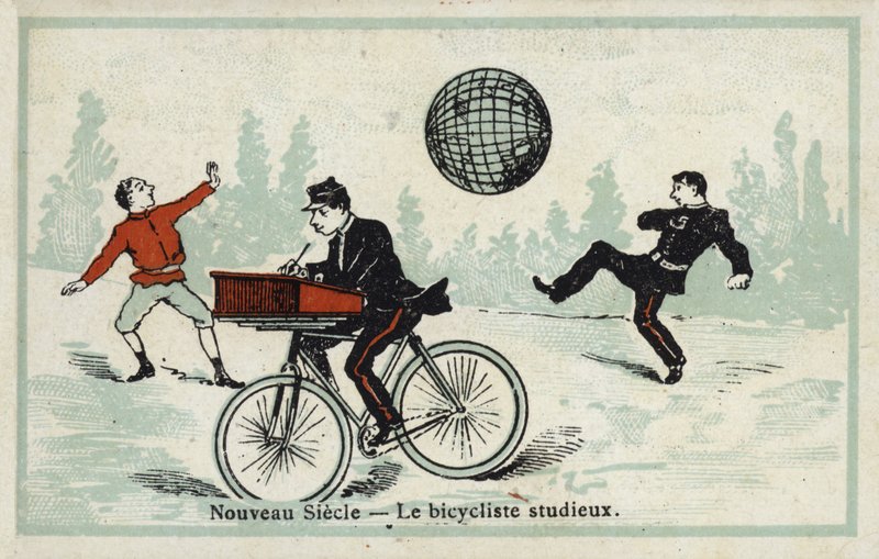 Nové století - pilný cyklista od French School
