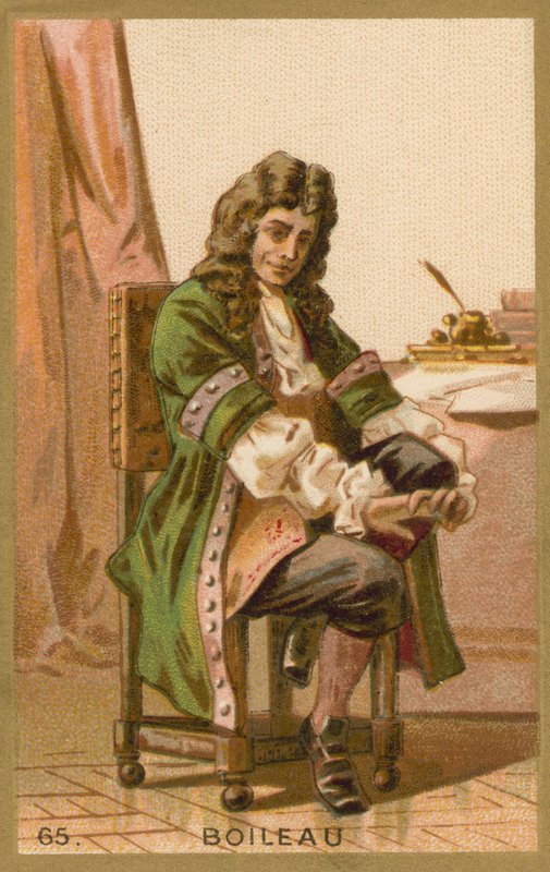 Nicolas Boileau, francouzský básník od French School