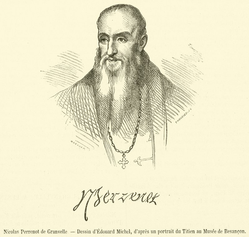 Nicolas Perrenot de Granvelle (rytina) od French School